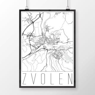 ZVOLEN, moderný, biely