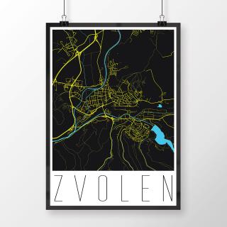 ZVOLEN, moderný, čierny