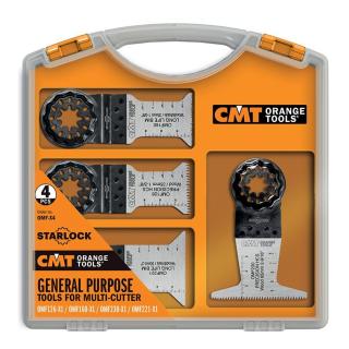 CMT Starlock Set pre multifunkčné náradie, 4 ks C-OMF-X4