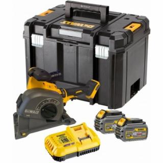 DeWALT DCG200T2 - Akumulátorová drážkovačka do muriva 54V Flexvolt 2x 6,0Ah, TSTAK