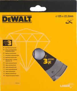 DeWALT DT3761 - Diamantový rezný kotúč na armovaný betón PHP 3, 125 mm