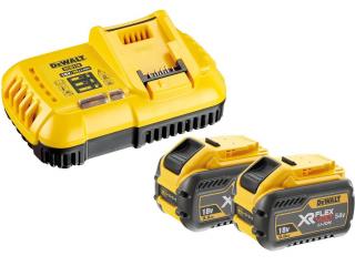 DeWALT Súprava nabíjačky a akumulátorov FLEXVOLT 54 V - DCB118X2