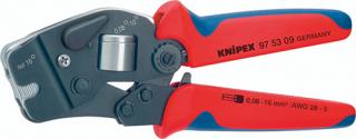 KNIPEX Kliešte lisovacie 0,08-10+16mm2 samonastavitelné celné / 975309 Knipex