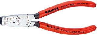 KNIPEX Kliešte lisovacie 0,25-2,5mm2 na dutinky / 9761145 A Knipex