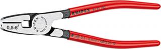 KNIPEX Kliešte lisovacie 0,5-6,0mm2 na dutinky / 9781180 Knipex