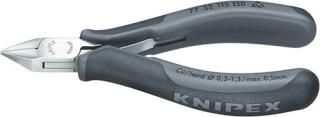 KNIPEX Kliešte štikacie bocné 115mm pre elektroniku / 7732115 ESD Knipex