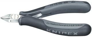 KNIPEX Kliešte štikacie bocné 115mm pre elektroniku / 7772115 ESD Knipex