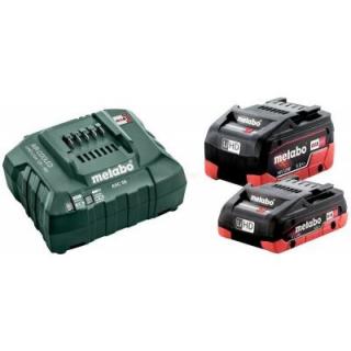 METABO Basic Set LiHD 1 x 4,0 Ah + 1 x 5,5 Ah + METALOC 685160000