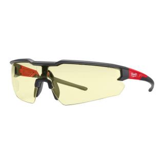 MILWAUKEE Ochranné okuliare odolné proti poškriabaniu - žlté 4932478927