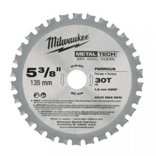 MILWAUKEE PÍLOVÝ KOTÚČ NA KOV 135 X 20 X 1.6 MM 30Z 48404070