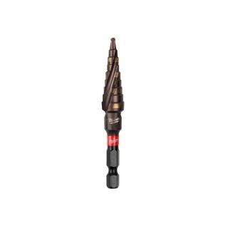 MILWAUKEE STUPŇOVÝ VRTÁK SHOCKWAVE 4 - 12 MM / 1 MM 48899261