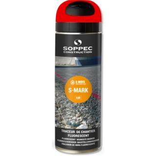 SOPPEC Značkovací sprej S-MARK - červený - 500ml (141913)