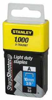 STANLEY Spony štandardné  10mm/3/8  1000 ks typ A 5/53/530 1-TRA206T