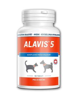 ALAVIS 5 pre psov a mačky 90 tbl.