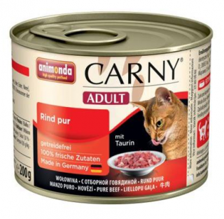 Animonda CARNY® cat Adult hovädzie bal. 6 x 200 g konzerva