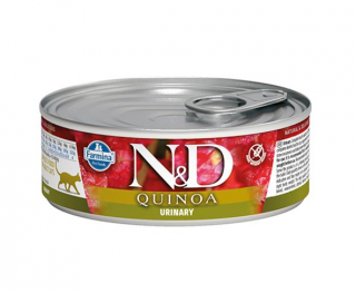 Farmina N&D cat QUINOA Urinary konzerva 80 g