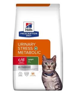 HILLS Diet Feline c/d Urinary Stress + Metabolic NEW 1,5 kg