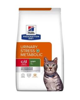 HILLS Diet Feline c/d Urinary Stress + Metabolic