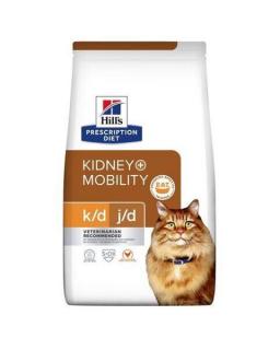 HILLS Diet Feline k/d+Mobility Dry NEW