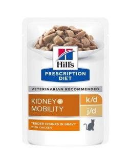 HILLS Diet Feline k/d + Mobility KAPSIČKA NEW 12x85 g