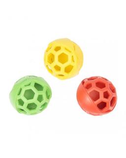 Hračka DUVO+ gumená futbalová lopta, polootvorená 11,5cm