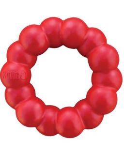 Hračka Kong Dog Classic Kruh červený, guma prírodná, M/L