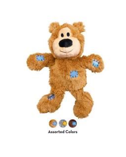 Hračka Kong Dog Wild Knots Preťahovadlo Medvedík s pískatkom, polyester, XS