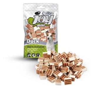 Pamlsok CALIBRA Joy DOG Mini Duck&Cod Sandwich 70 g