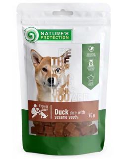 Pamlsok Natures P Snack dog chicken strips with sesame 12x75 g