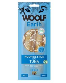 Pamlsok Woolf Dog Earth NOOHIDE L Sticks withTuna 85 g