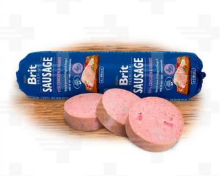 Saláma BRIT dog Chicken & Rabbit