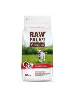 VetExpert Raw Paleo puppy large beef 12 kg