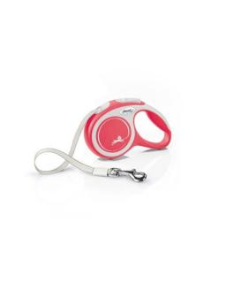 Vodítko Flexi New Comfort páska S 5 m červené (do 15 kg)