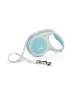 Vodítko Flexi New Comfort páska S 5 m svetlomodré (do 15 kg)