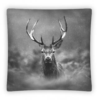DETEXPOL Obliečka na vankúšik Jeleň Polyester 40/40 cm