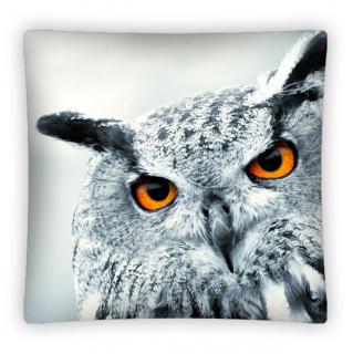 DETEXPOL Obliečka na vankúšik Sova Polyester 40/40 cm
