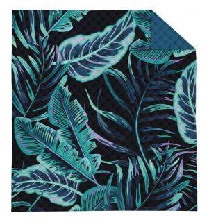 DETEXPOL Prehoz na posteľ Listy  Polyester, 220/240 cm