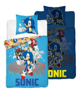 DETEXPOL Svietiace obliečky Sonic  Bavlna, 140/200, 70/80 cm