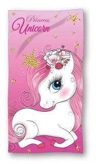 FARO Osuška Jednorožec Princess Bavlna Froté, 70/140 cm