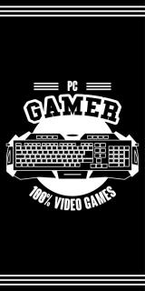 FARO Osuška PC Gamer  Bavlna - Froté, 70/140 cm