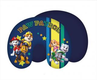 JERRY FABRICS Cestovný vankúšik Paw Patrol Stars Polyester, 28x33 cm