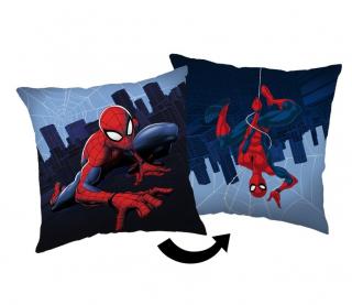 JERRY FABRICS Mikroplyšový vankúšik Spiderman 06  Polyester, 35/35 cm