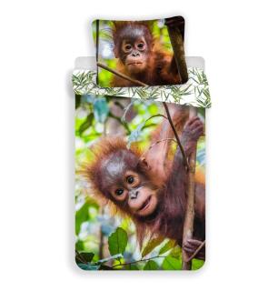 JERRY FABRICS Obliečky Orangután v pralese  Bavlna, 140/200, 70/90 cm