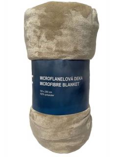 JERRY FABRICS Plyšová deka super soft  Béžová  Polyester, 150/200 cm