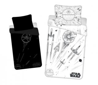 JERRY FABRICS Svietiace obliečky Star Wars Death star Bavlna, 140/200, 70/90 cm