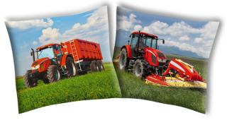 SDS Obliečka na vankúšik Traktor Zetor 3 bavlna 35/35 cm