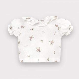 Bavlnená košieľka Plumeti Puff Sleeve (krém Petite Fleur) vyberte veľkosť oblečenia: 56-62