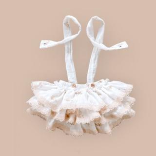 Mušelínová suknička na traky, s volánikmi a čipkou, Pastel roses vyberte veľkosť oblečenia: 56-62