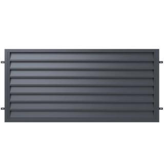 Odolný lamelový plot na zachovanie súkromia (690 mm x od 1000 mm do 2000 mm) šírka: 690mmx1800mm