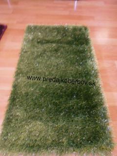 40 x 70 Shaggy extra (zelený koberec)